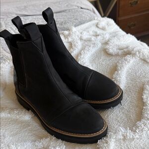 Toms Black Ankle Booties